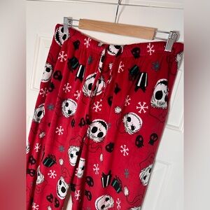 Nightmare Before Christmas Jack Skellington Lounge Pants Unisex XL DISNEY Sleep